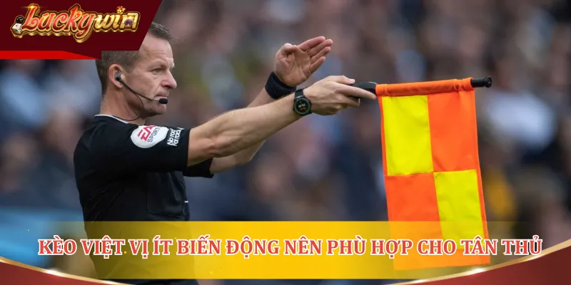 Kèo việt vị ít biến động nên rất phù hợp dành cho tân thủ