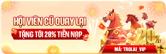 Banner khuyến mãi trở lại Luckywin